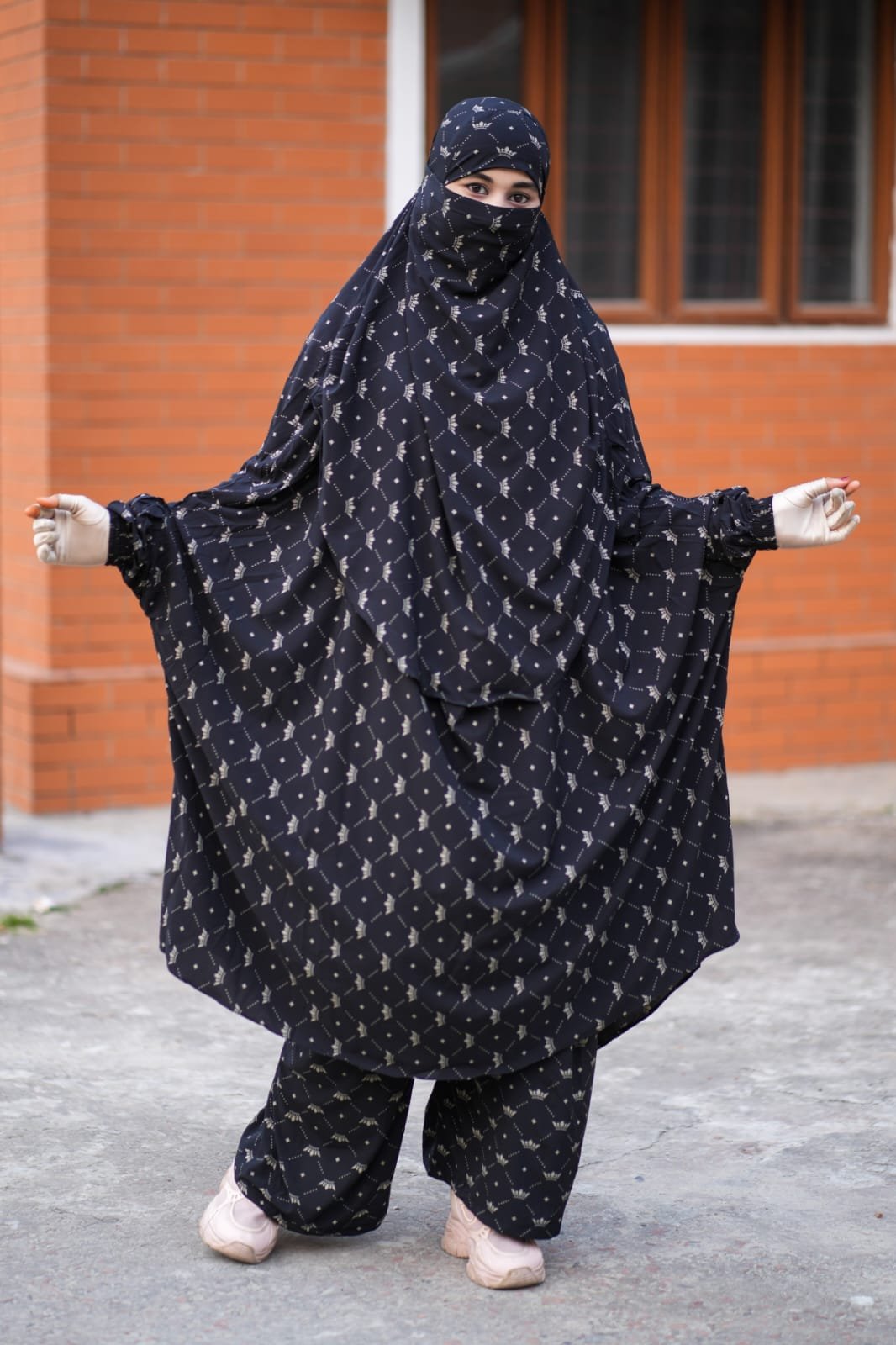 Luxury Mishori Silk Khimar - AS407