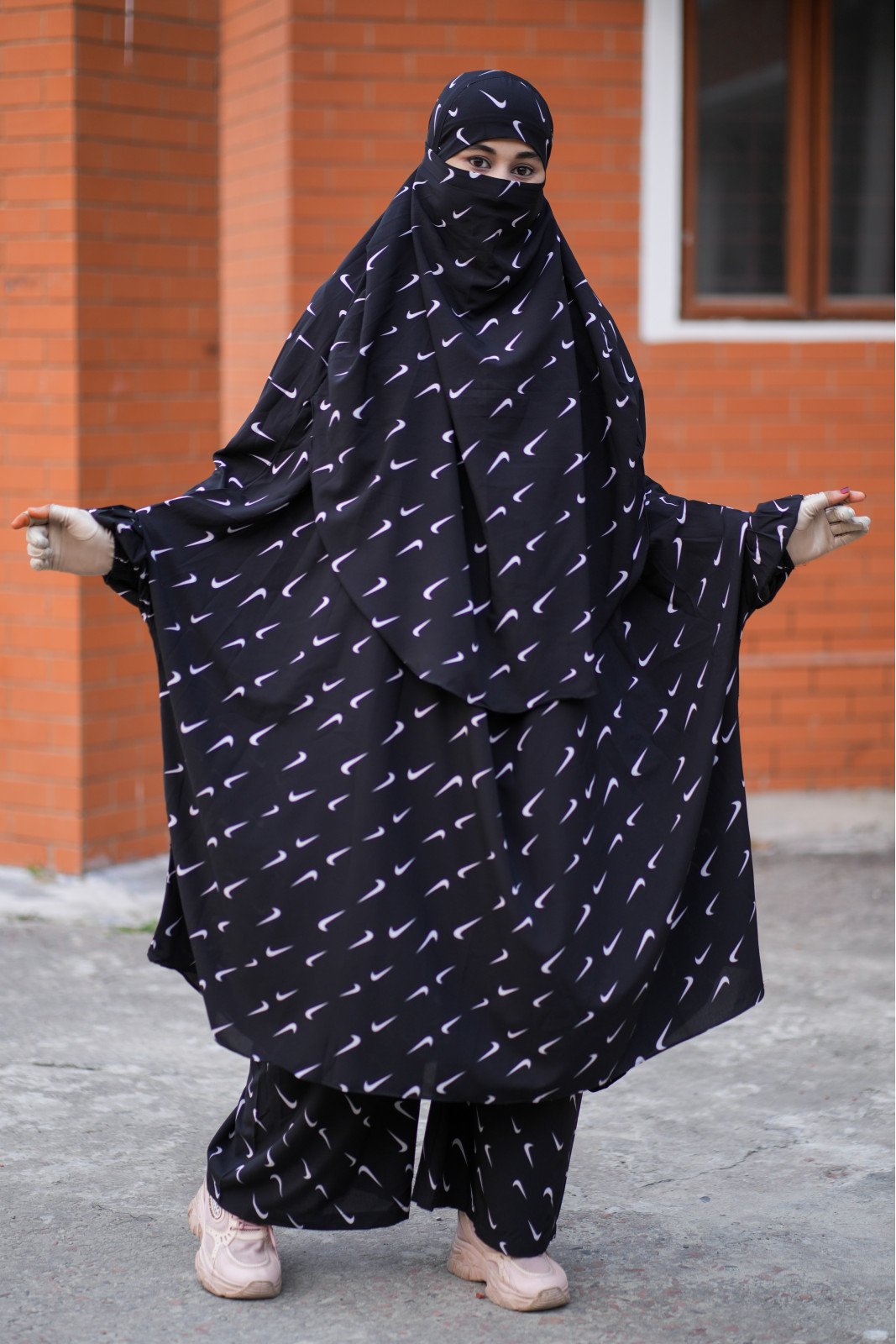 Luxury Mishori Silk Khimar - AS409